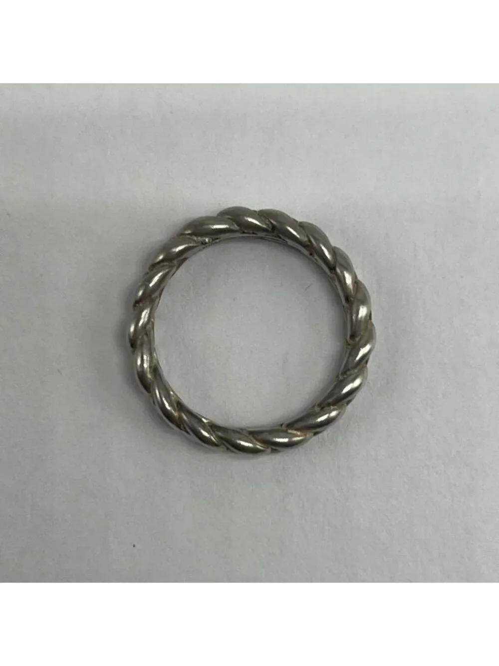 Tiffany & Co Braided Ring 925 Sterling Silver Vintage